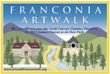 Franconia Artwalk Friend of North Country Chamber Players